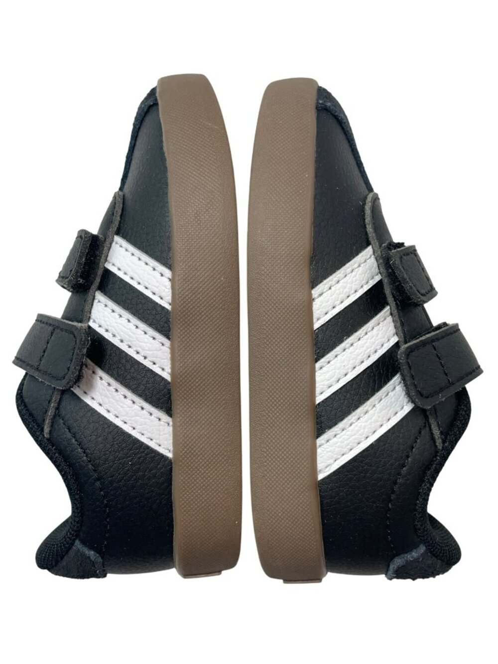 Adidas VL Court 3.0 CF I  Black White Velcro Sneakers Kid's Size 6K NWB - Picture 7 of 11